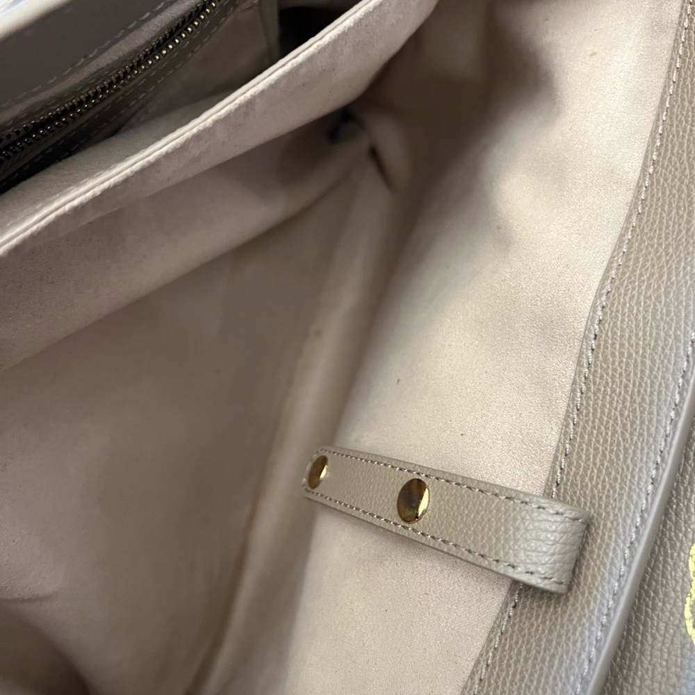 Oleada Wavia Leather Bag Plus Latte - Laptop/Workbag 15 inch $795 - Picture 9 of 11
